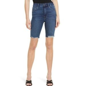 Good American Good Bermuda High Waist Blue688 Sz 4